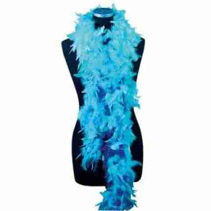 Feather Boa Ocean Blue