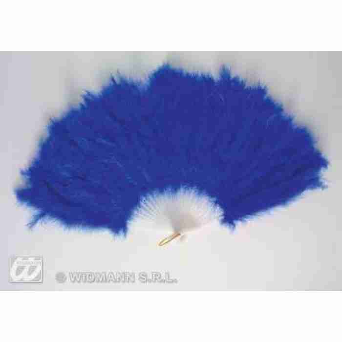 Feather Fan Blue Colors