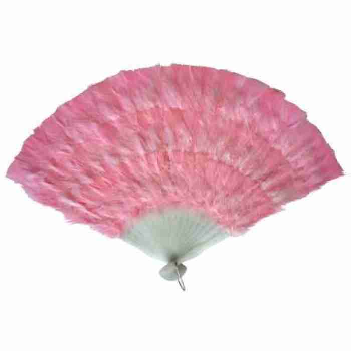 Feather Fan Pink 60 cm
