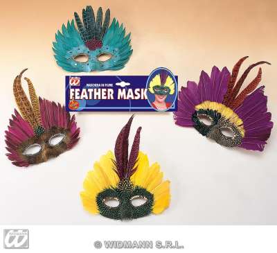Feather Masks 6581L b Img