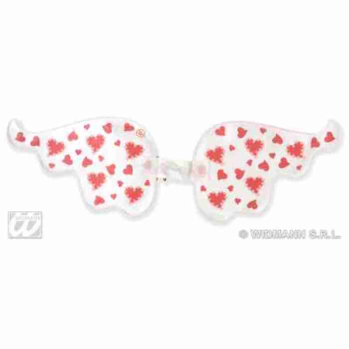 Fiber Optic Light Up Cupid Wings red