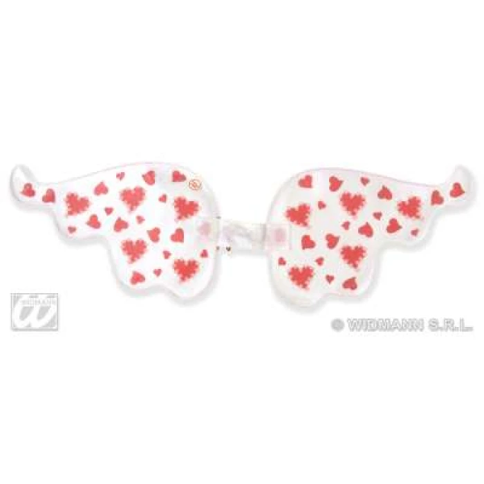 Fiber Optic Light Up Cupid Wings red
