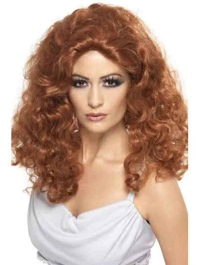 Fiery Red Head Wig
