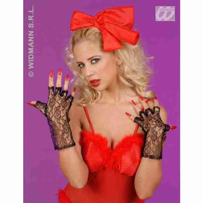 Fingerless Lace Gloves 4615E