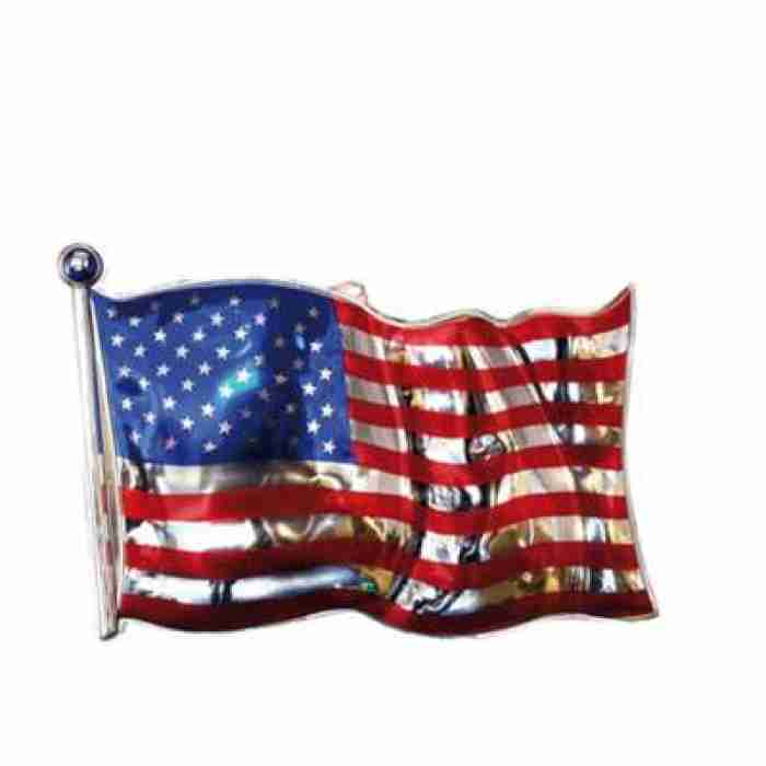 Flag Metallic Stars and Stripes 34199