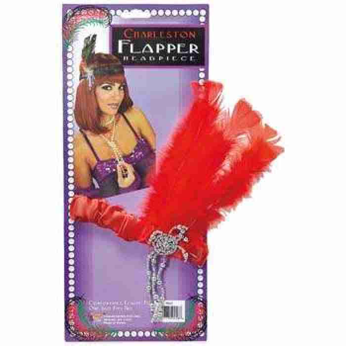 Flapper Headband Red img