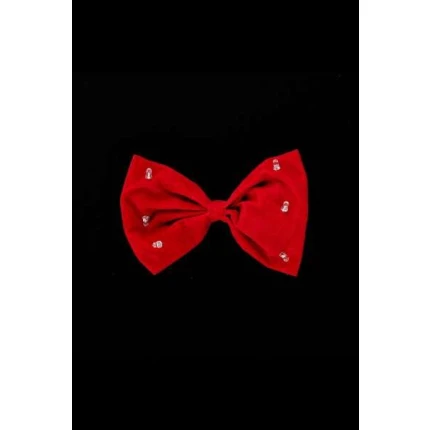 Flashing Red Bow Tie