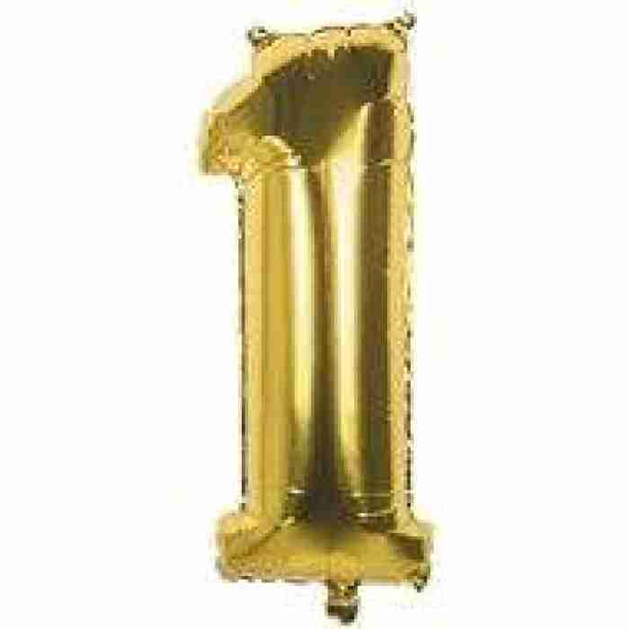 Foil Balloon Gold 1