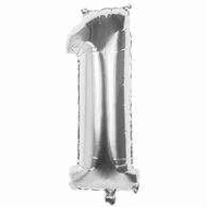 Foil Balloon Silver 1 86cm