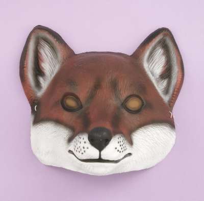 Fox Mask Plastic