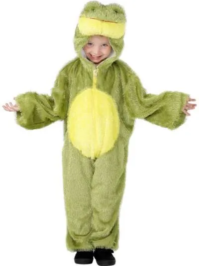 Frog Costume Jumpsuit with Hood
