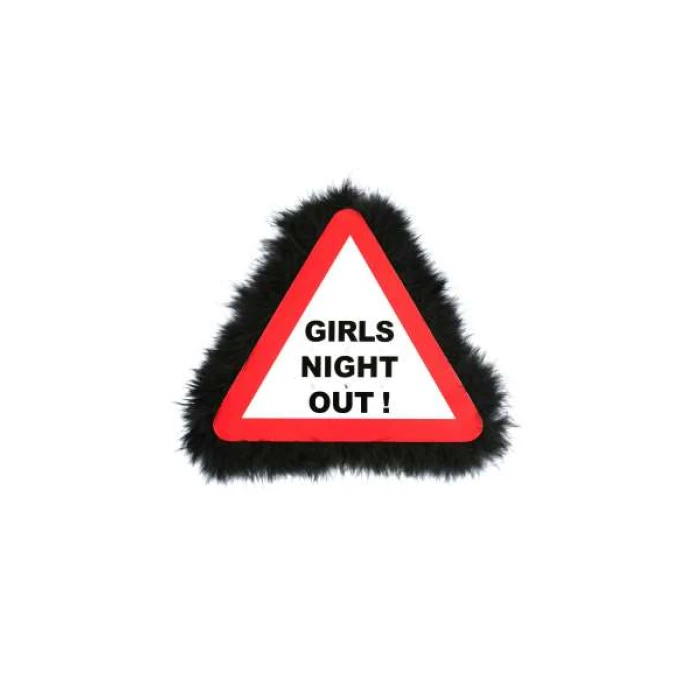 Furry Flashing Girls Night Out Broach - Image 1