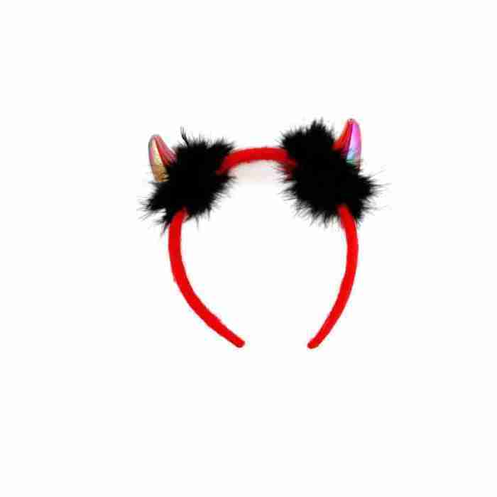 Furry Horned Headband FDH img