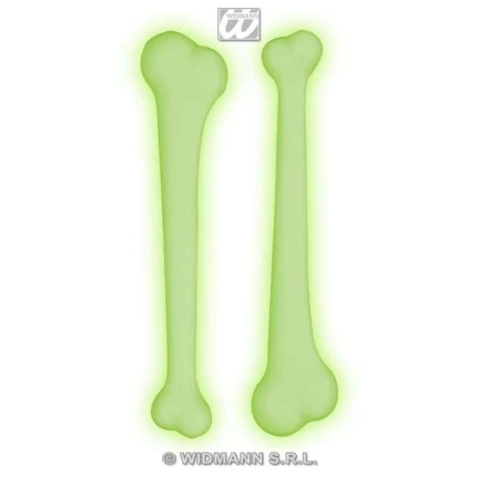 GID Bone Maracas - Set of 2