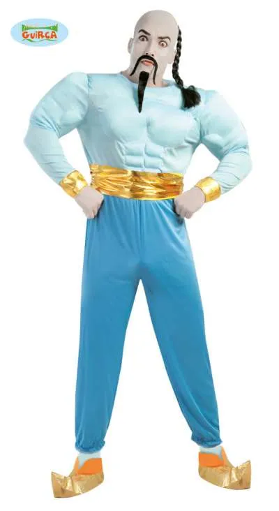Genie Costume with jumpsuit and belt img