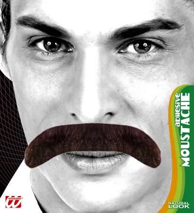 Gentleman Moustaches - Brown