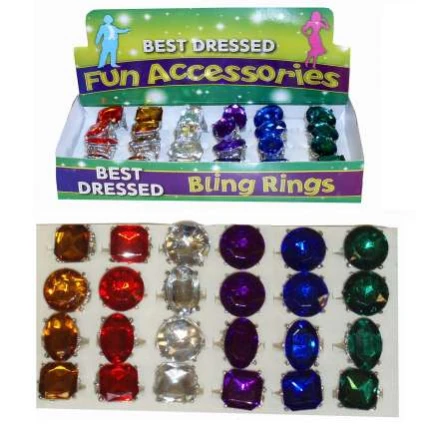 Giant Jewel Rings