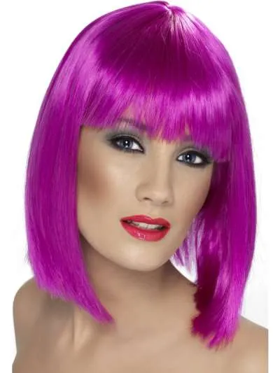 Glam Wig, Neon Purple