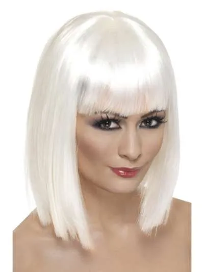 Glam Wig White