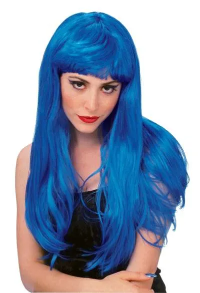 Glamour Wig - Blue