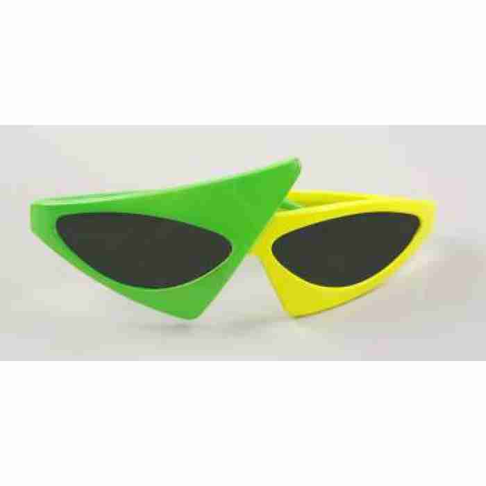 Glasses 2 tone Neon Yellow Green 62954 img