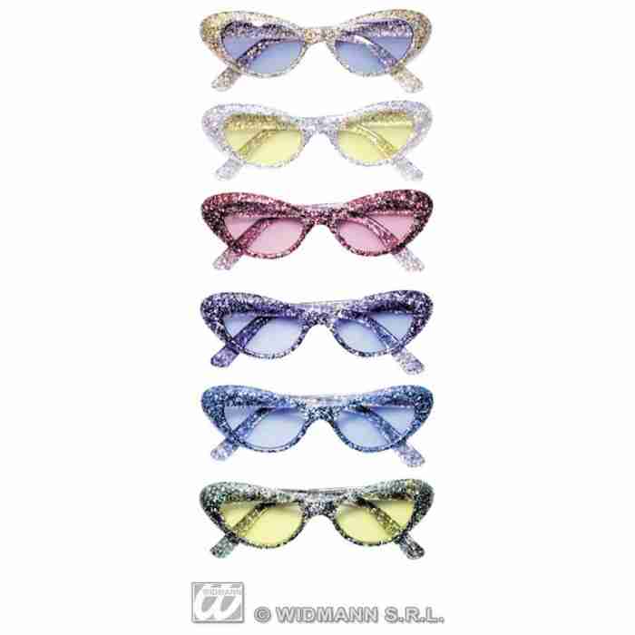 Glitter Cat Eye Glasses 6745L a img