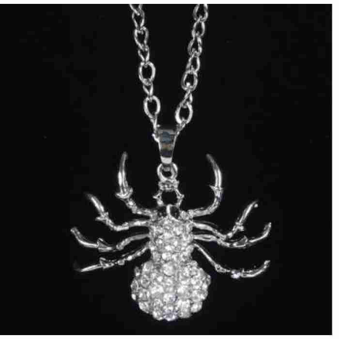 Glitter Spider Necklace img