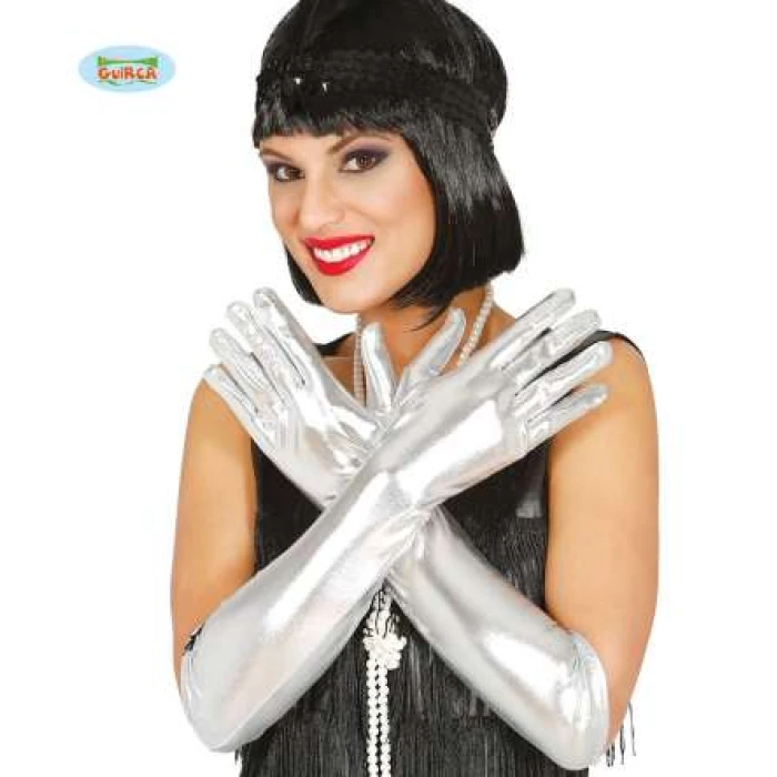 Gloves Silver - Image 1