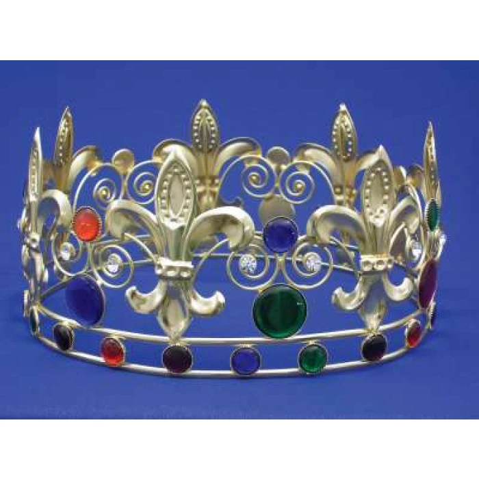 Gold Crown with Coloured Accents - Image 1