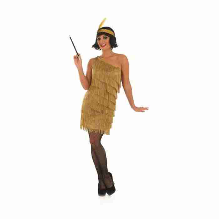 Gold Flapper Dress img