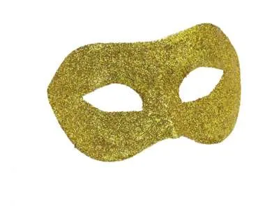Gold Gino Glitter Eye Mask