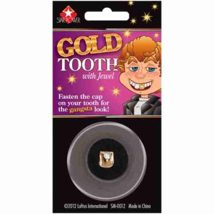 Gold Tooth With Jewel SM0012 img