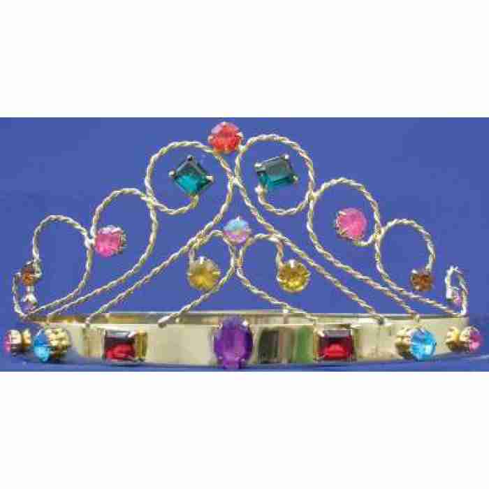 Gold Multicoloured Crown img ..