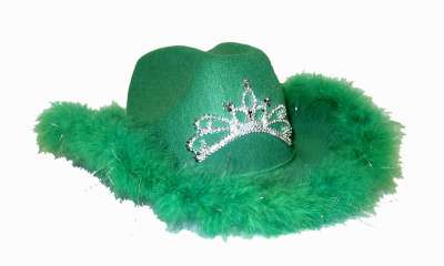 Green Cowboy Hat H38396