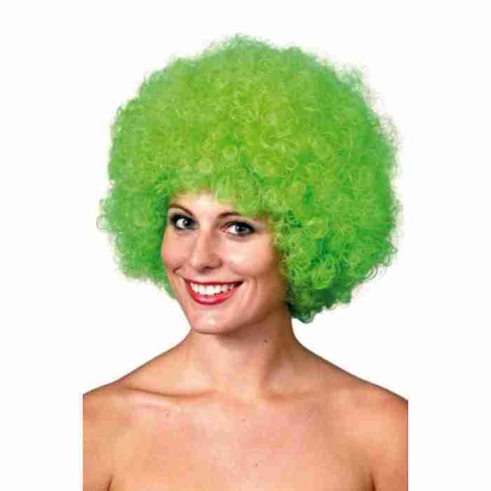 Green Curly Bargain Wig 3084