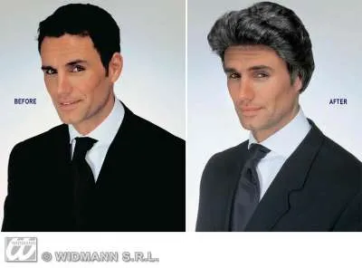Grizzled Luciano Wigs
