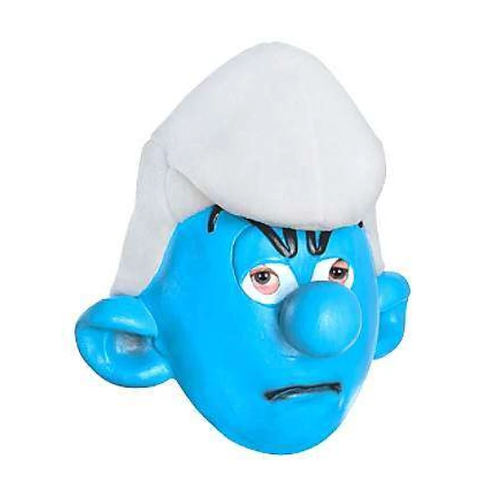 Grouchy Smurf Mask 4778 img
