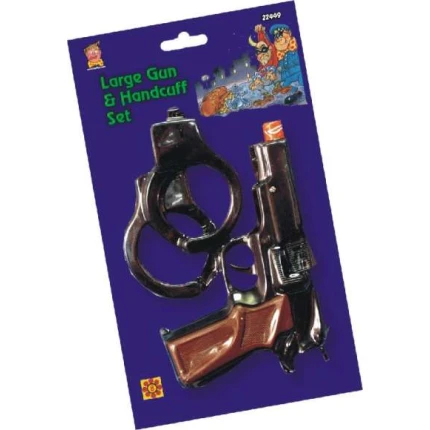 Gun and Handcuff