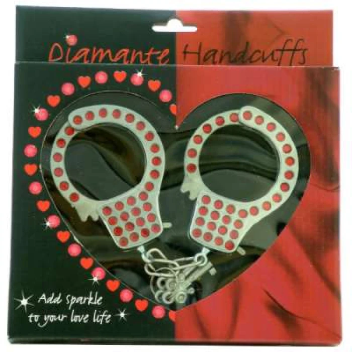 Handcuffs - Diamante - 2 Colours - Image 1