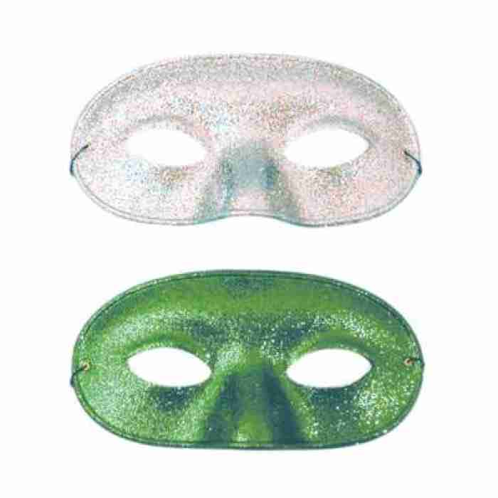 Happy Day Green Glitter Mask 13103