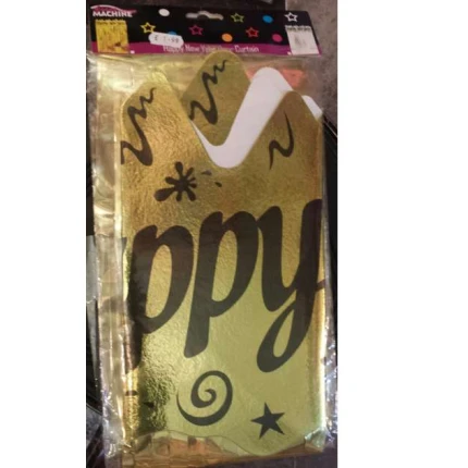 Happy New Year Door Curtain