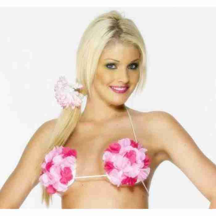 Hawaiian Bra Two tone Pink 28961