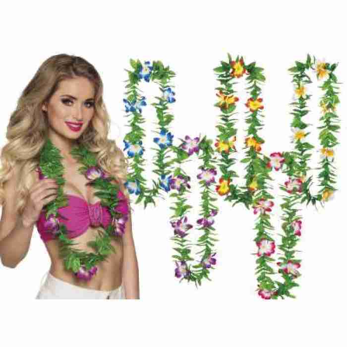 Hawaiian Lei assorted colours 52266