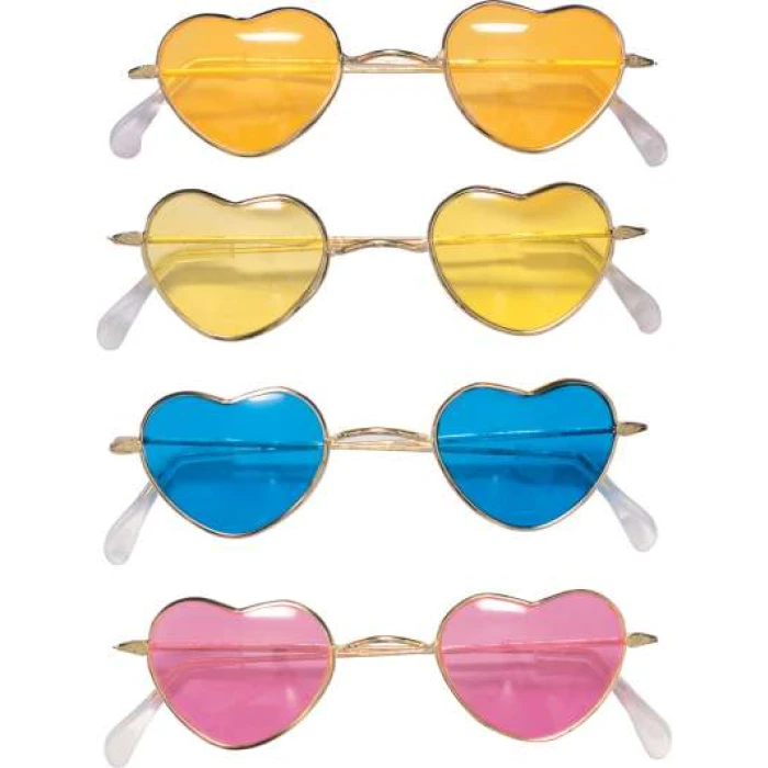 Heart Shaped Glasses - Asst. - Image 1