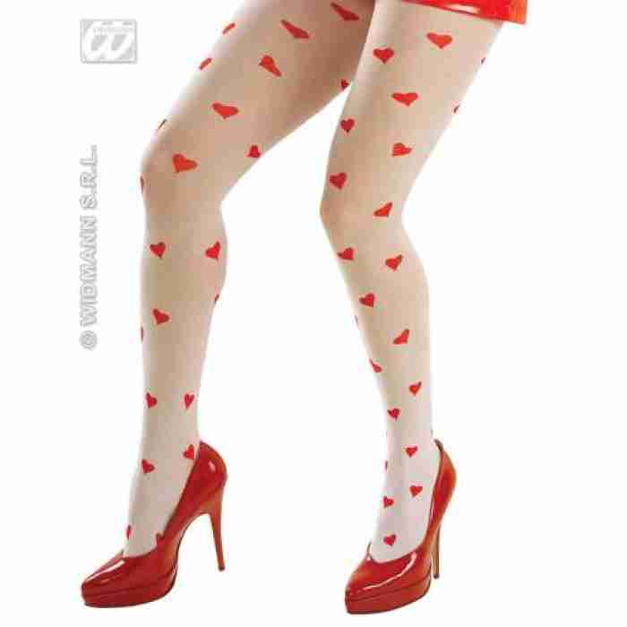 Hearts Pantyhose 4784H b