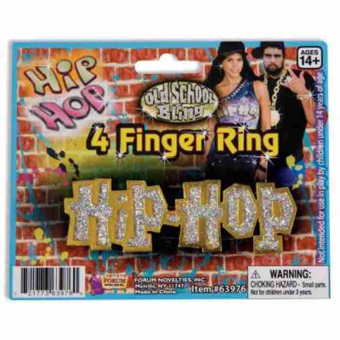 Hip Hop 4 Finger Ring img.