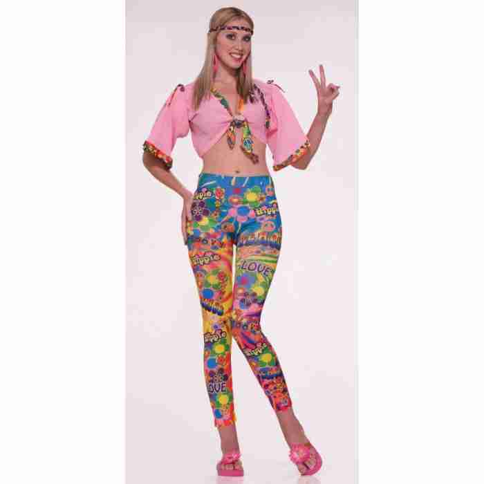 Hippie Graphic Leggings img