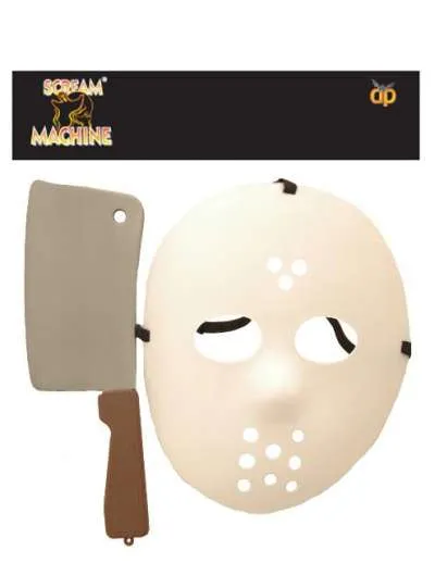 Hockey Mask with Cleaver