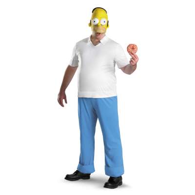 Homer Simpson Deluxe Costume 11847 img