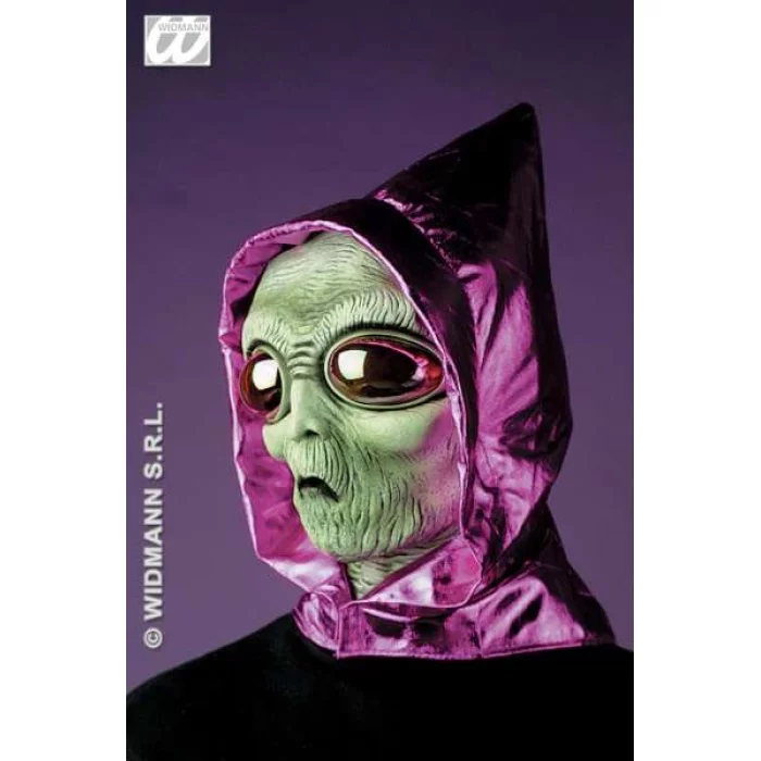 Alien Mask Purple Eyes